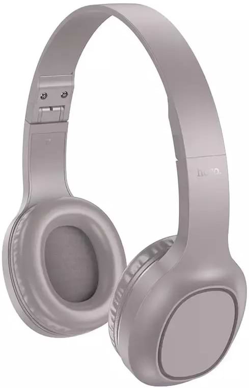 Навушники повнорозмірні бездротові HOCO W46 Charm BT headset Brown (6942007601726) - Фото 1