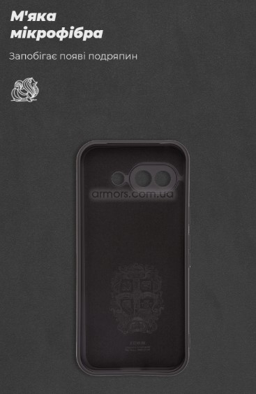 Фото - Чохол для смартфону Armorstandart ICON for Google Pixel 9a Camera cover Black (ARM83646)