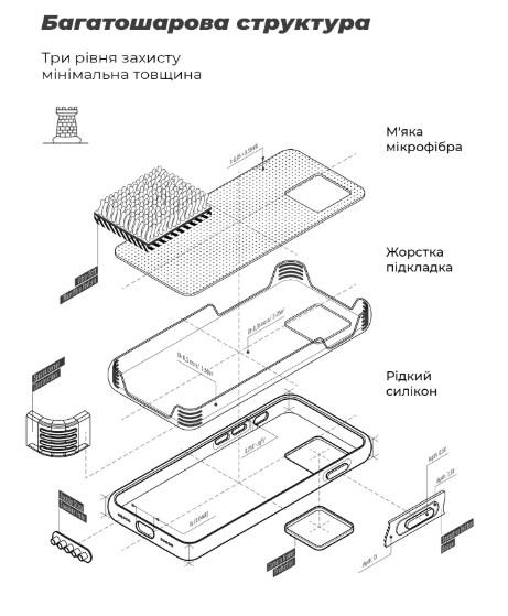 Фото - Чохол для смартфону Armorstandart ICON for Google Pixel 9a Camera cover Black (ARM83646)
