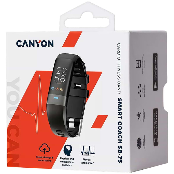 Фото - Уценка - Фитнес-браслет Canyon CNS-SB75BB