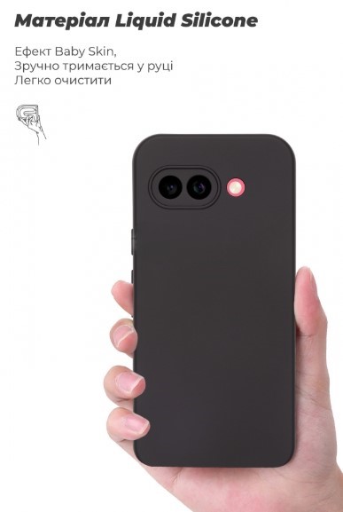 Фото - Чохол для смартфону Armorstandart ICON for Google Pixel 9a Camera cover Black (ARM83646)