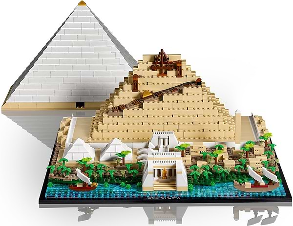 Фото - Конструктор LEGO Architecture Піраміда Хеопса (21058)