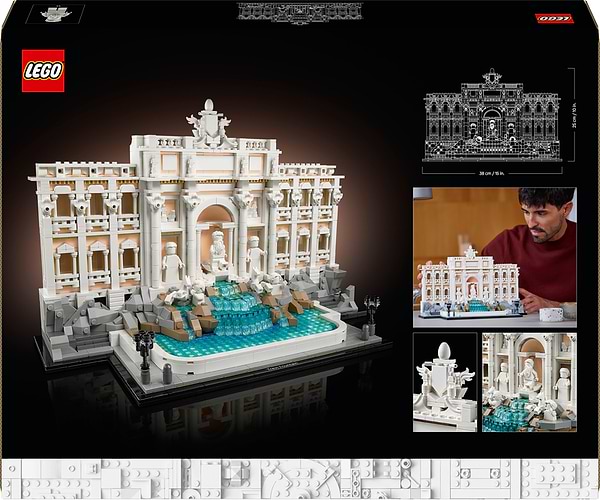 Фото - Конструктор LEGO Architecture Фонтан Треві (21062)