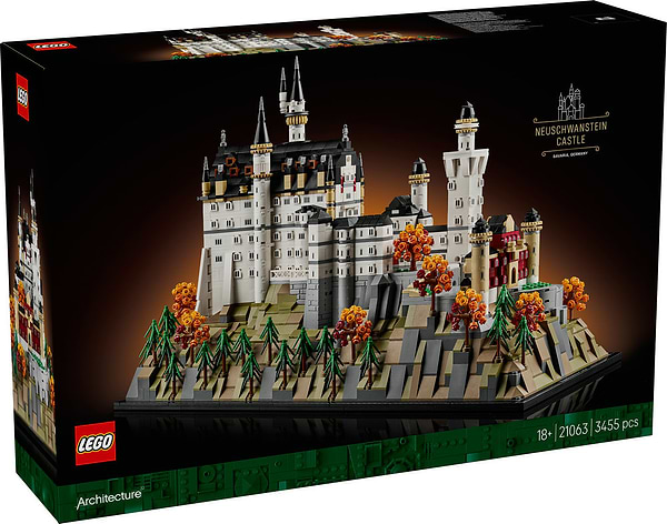 Фото - Конструктор LEGO Architecture Замок Нойшванштайн (21063)