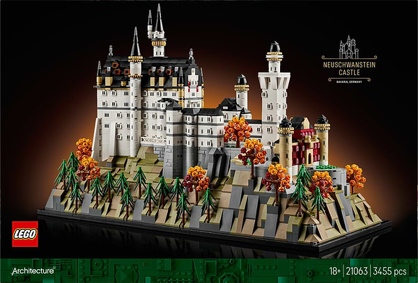 Фото - Конструктор LEGO Architecture Замок Нойшванштайн (21063)