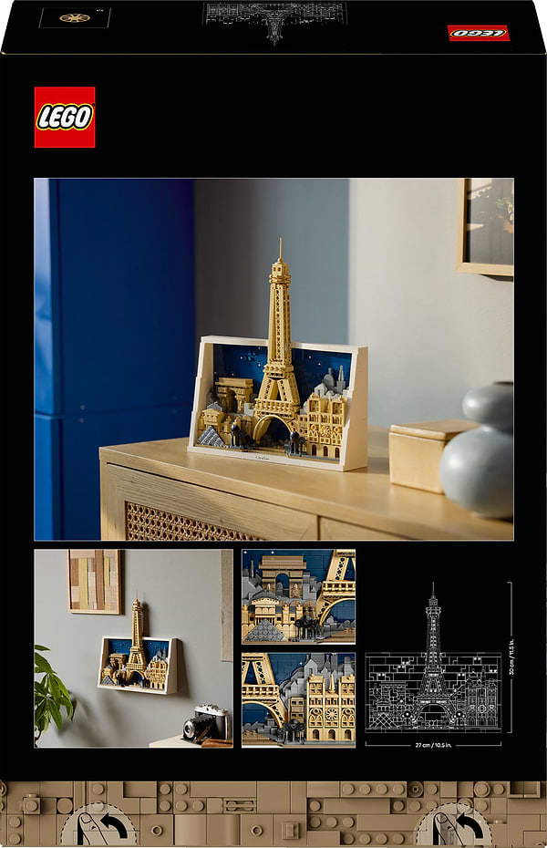 Фото - Конструктор LEGO  Architecture Париж — місто кохання (21064)