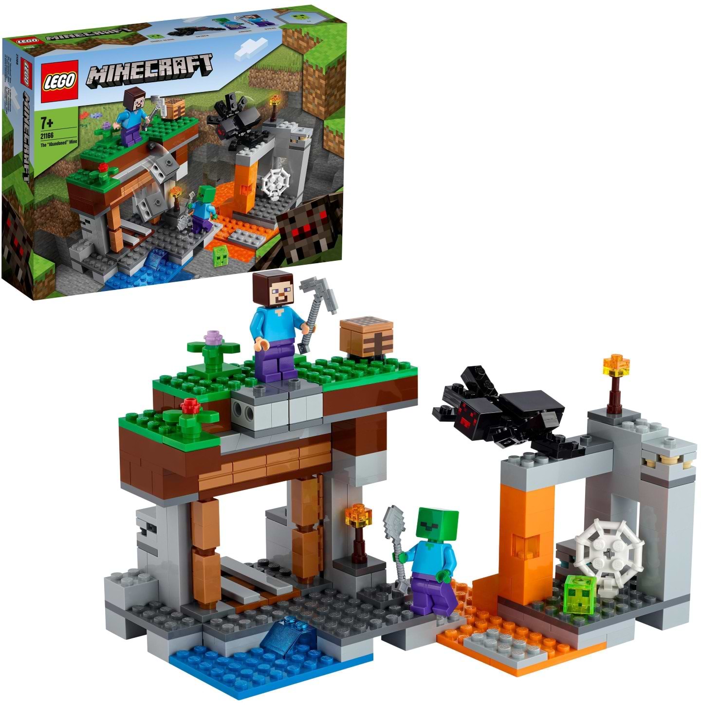 Конструктор LEGO Minecraft® «Затерянная» шахта (21166)