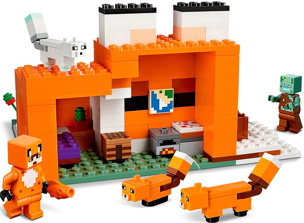 Фото - Конструктор LEGO Minecraft Нора лисиці (21178)