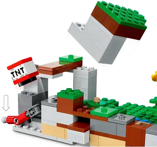 Фото - Конструктор LEGO Minecraft Кроличье ранчо (21181)