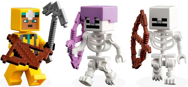 Фото - Конструктор LEGO Minecraft Підземелля скелетів (21189)