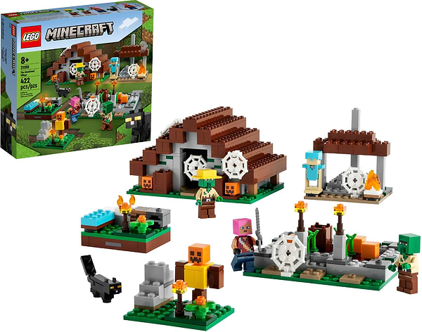 Фото - Конструктор LEGO Minecraft Заброшенная деревня (21190)