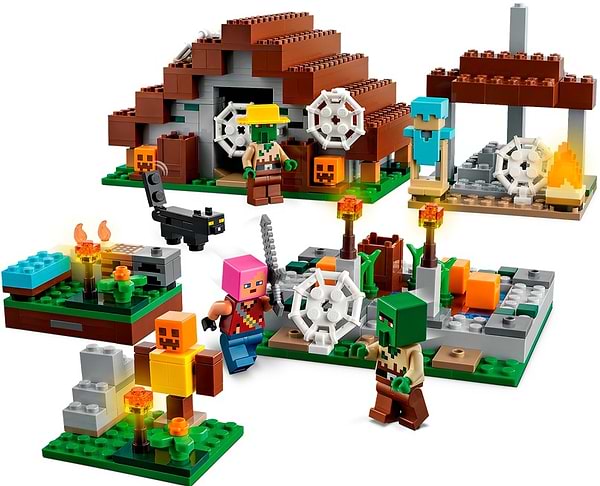 Фото - Конструктор LEGO Minecraft Заброшенная деревня (21190)