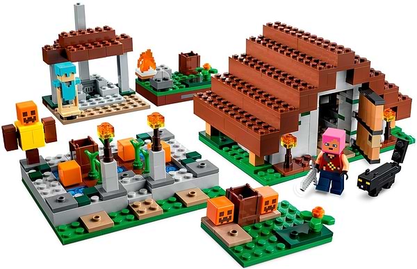 Фото - Конструктор LEGO Minecraft Заброшенная деревня (21190)