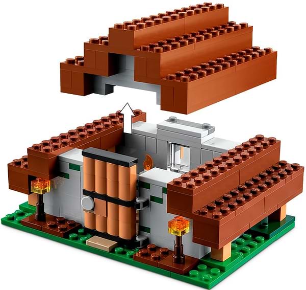 Фото - Конструктор LEGO Minecraft Заброшенная деревня (21190)