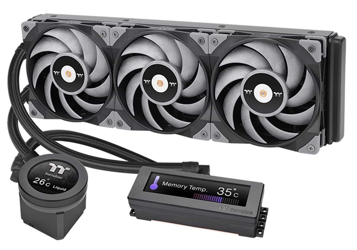 Водяная система охлаждения Thermaltake Floe RC Ultra 360 CPU&Memory AIO (CL-W325-PL12GM)