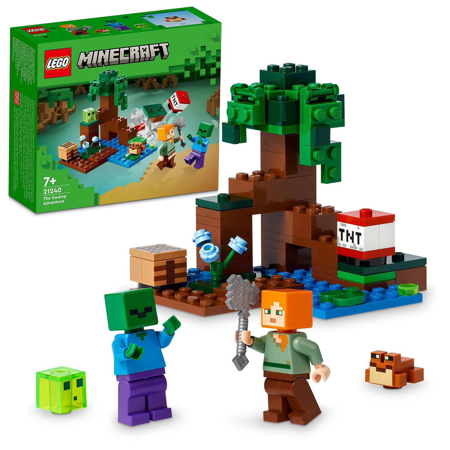 Конструктор LEGO Minecraft Приключения на болоте (21240)