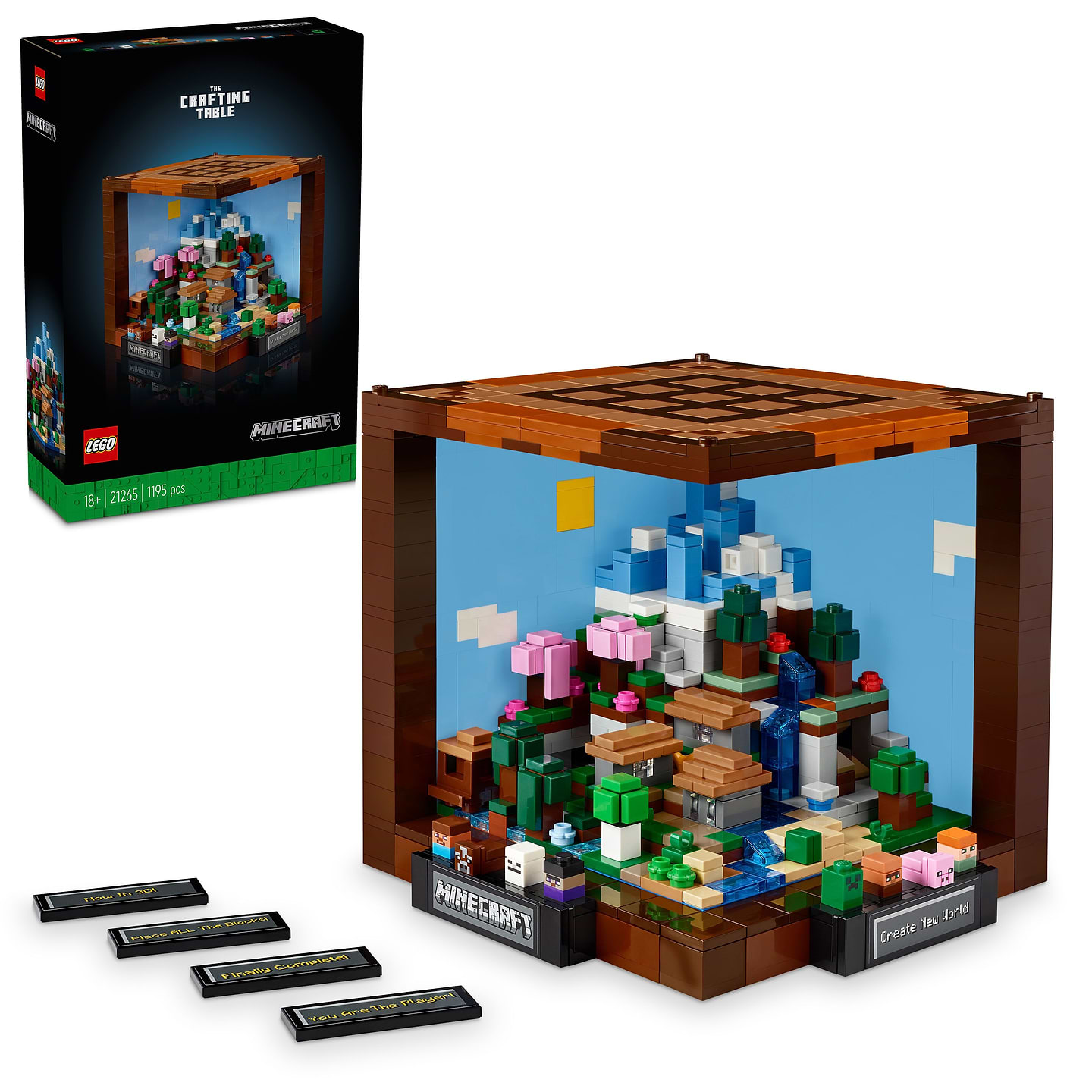 Конструктор LEGO Minecraft® Верстак (21265) - Фото 1