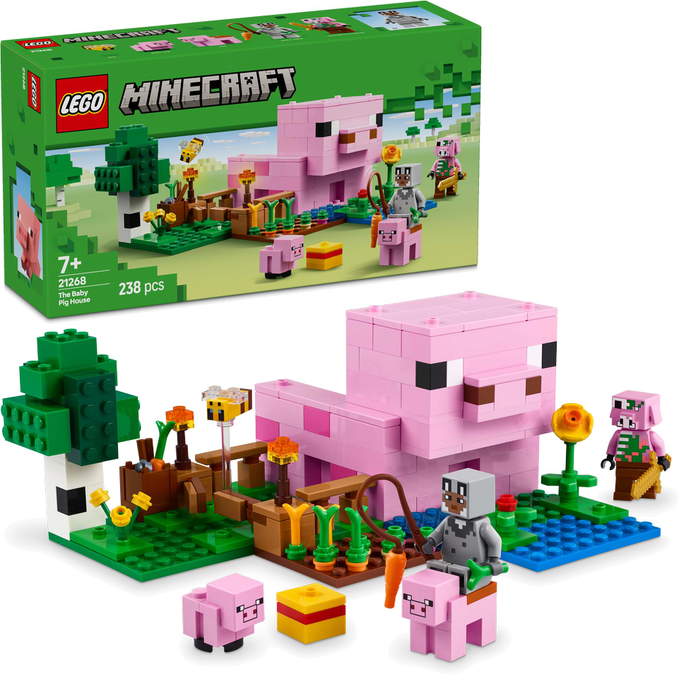 Конструктор LEGO Minecraft Будинок для поросят (21268) - Фото 1