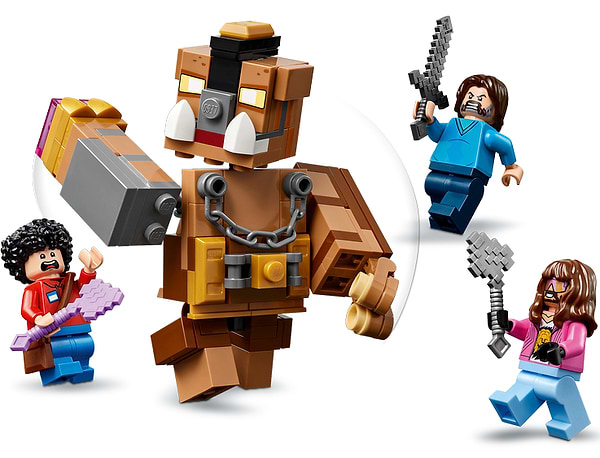 Фото - Конструктор LEGO Minecraft Бойцовский ринг в лесном имении (21272)