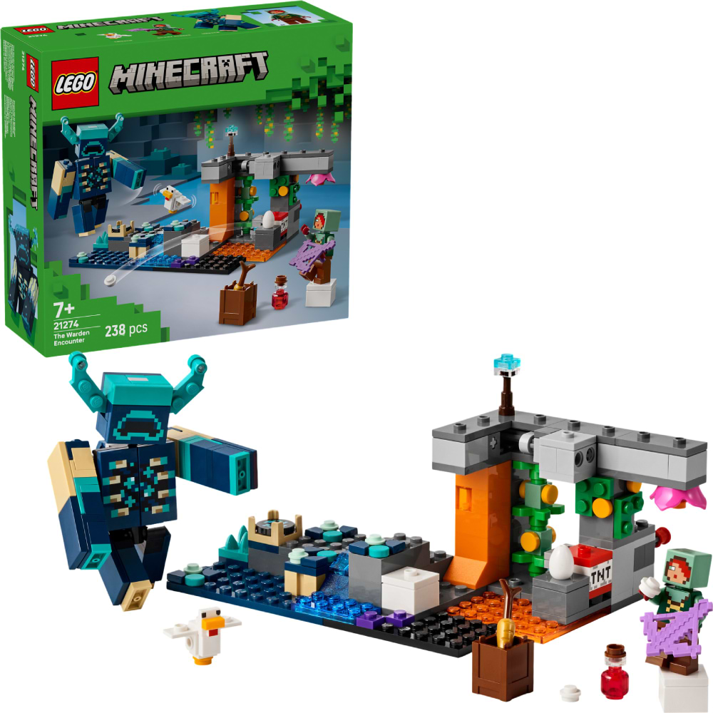 Конструктор LEGO Minecraft Встреча с Боронителем (21274) - Фото 1