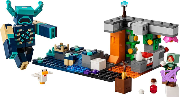 Фото - Конструктор LEGO Minecraft Встреча с Боронителем (21274)