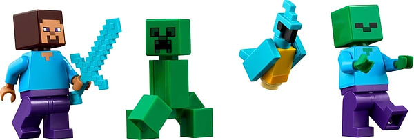Фото - Конструктор LEGO Minecraft Дом из взрывчатки в джунглях (21275)