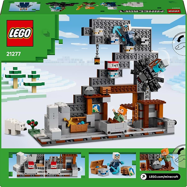 Фото - Конструктор LEGO Minecraft Шахта «Кайло» (21277)