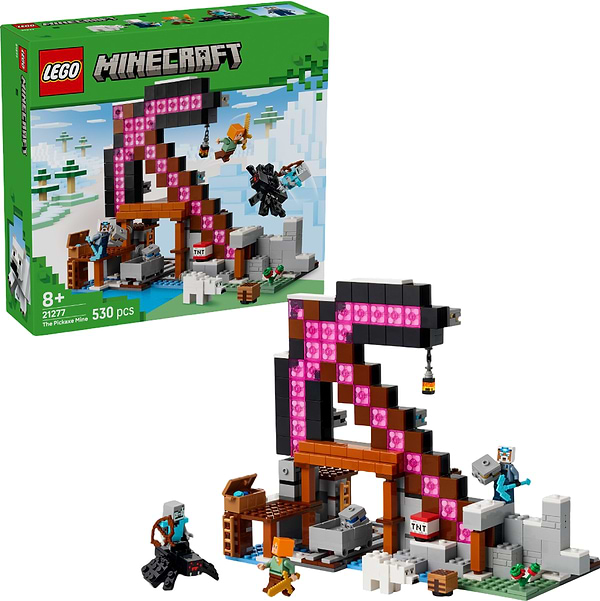 Фото - Конструктор LEGO Minecraft Шахта «Кайло» (21277)