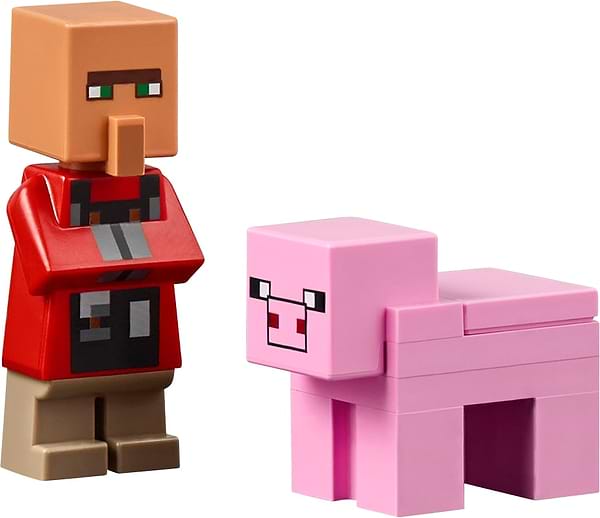 Фото - Конструктор LEGO Minecraft Аванпост разбойников и опустошитель (21278)