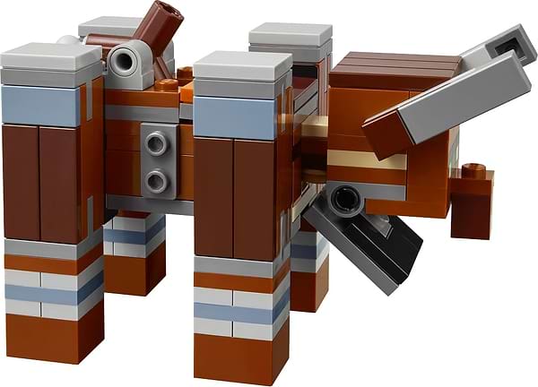 Фото - Конструктор LEGO Minecraft Аванпост разбойников и опустошитель (21278)