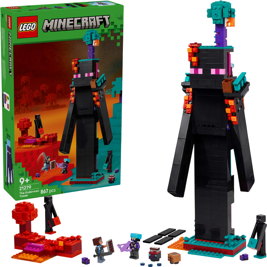 Конструктор LEGO Minecraft Вежа Ендермена (21279) - Фото 1