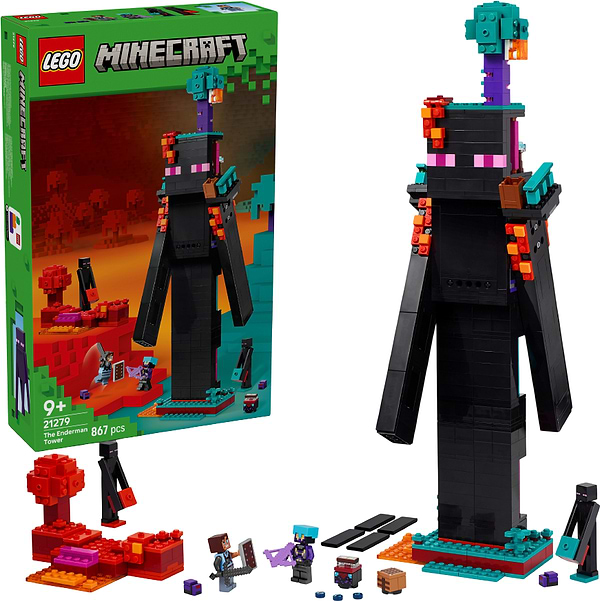 Фото - Конструктор LEGO Minecraft Башня Эндермена (21279)