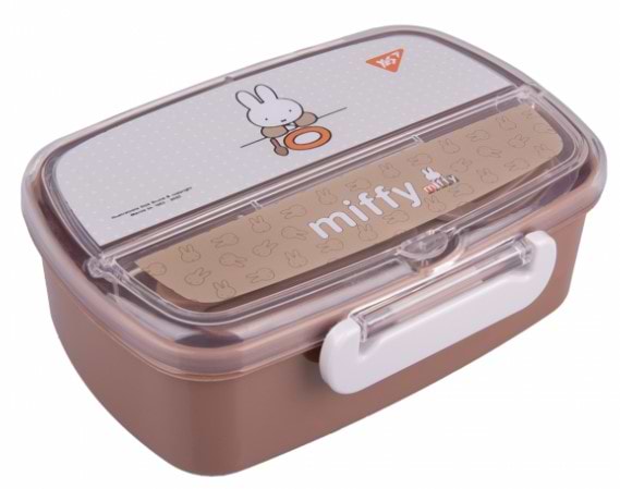 Ланч-бокс YES Miffy 750 мл з приладдям (708372) - Фото 1