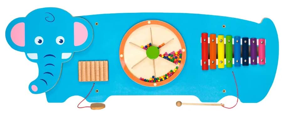 Бизиборд-доска Viga Toys Слоник (50472FSC)