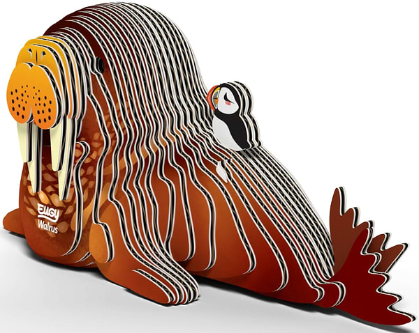 Фото - 3D пазли EUGY Зоопарк: Морж (XEG-107)