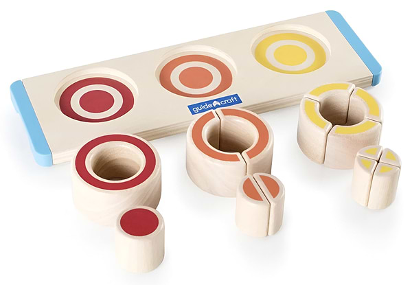 Фото - Сортер Guidecraft Manipulatives Сегменти круга (G6746)