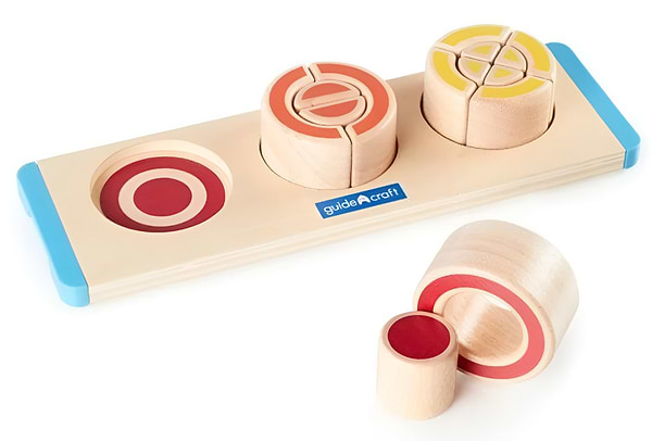 Фото - Сортер Guidecraft Manipulatives Сегменти круга (G6746)