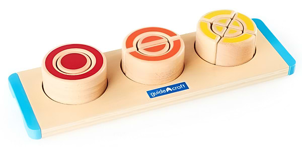 Фото - Сортер Guidecraft Manipulatives Сегменти круга (G6746)