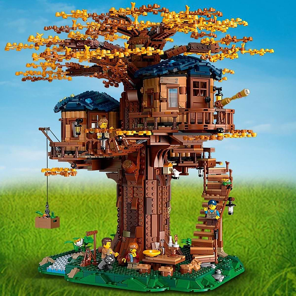Фото - Конструктор LEGO Ideas Домик на дереве (21318)