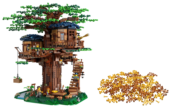 Фото - Конструктор LEGO Ideas Домик на дереве (21318)