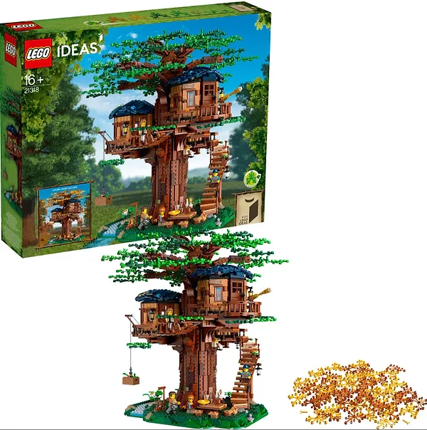 Фото - Конструктор LEGO Ideas Домик на дереве (21318)