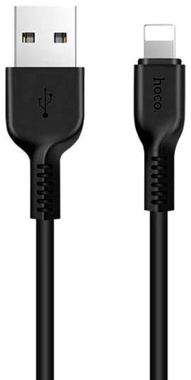 Кабель HOCO X20 USB to iP 2A 2m PVC TPE Black (6957531068860)