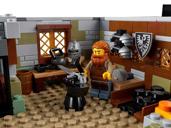 Фото - Конструктор LEGO Ideas Средневековая Кузница (21325)