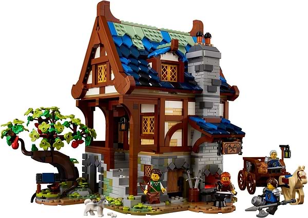 Фото - Конструктор LEGO Ideas Средневековая Кузница (21325)