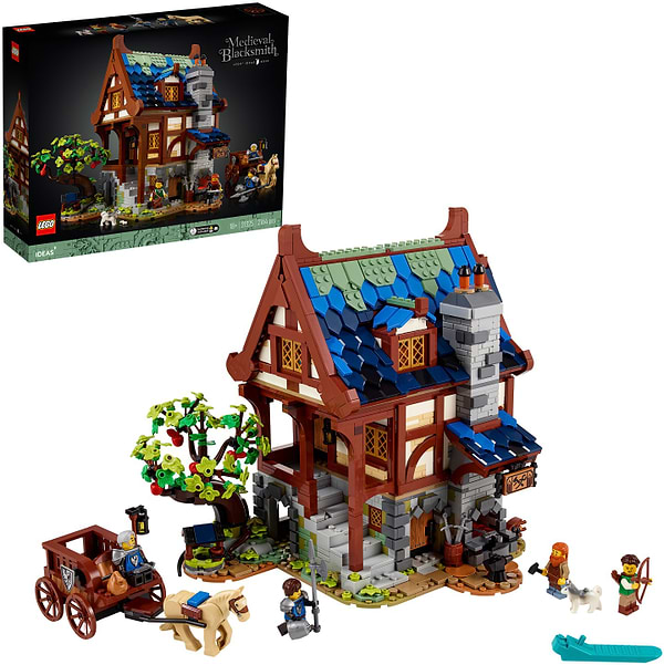 Фото - Конструктор LEGO Ideas Средневековая Кузница (21325)