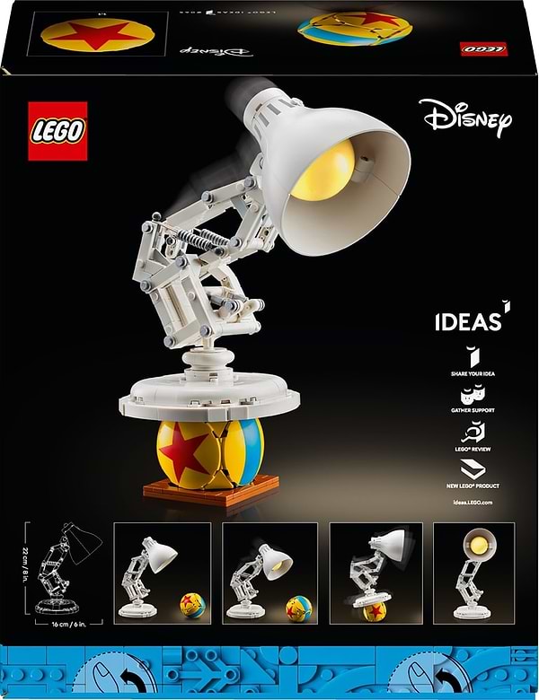 Фото - Конструктор LEGO Ideas Luxo Jr. (21357)