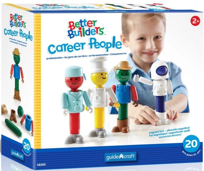 Фото - Набор игровых фигурок Guidecraft Better Builders Профессионалы (G8305)