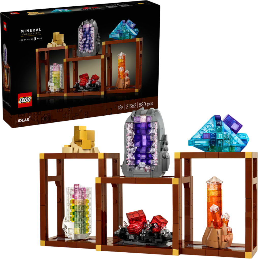 Конструктор LEGO Ideas Коллекция минералов (21362) - Фото 1
