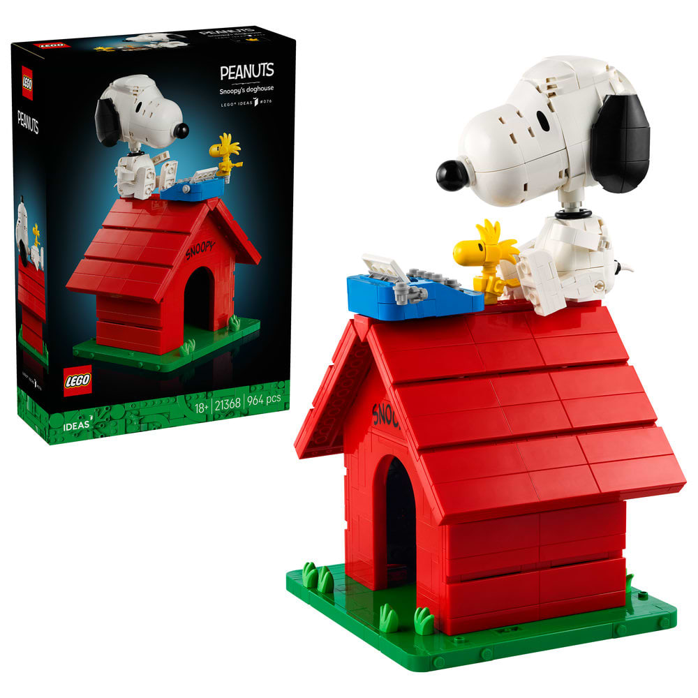 Конструктор LEGO  Ideas «Дрібнота»: будка Снупі (21368)