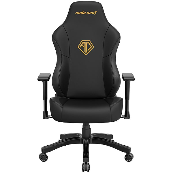 Фото - Крісло для геймерів Anda Seat Phantom 3 Size L Black & Gold (AD18Y-06-B-PVC)